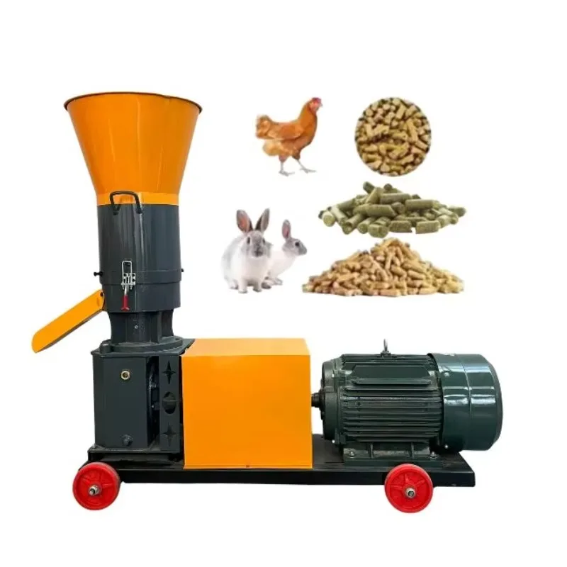 

Roller Pellet Machine Poultry Feed Pellet Mill Animal Feed Pellet For Home Use