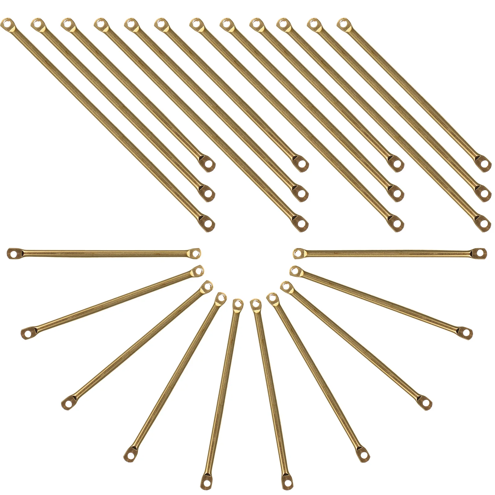 

150Pcs Necklace Pendants Copper Jewelry Making Links DIY Connector for Bracelets Earrings Crafts Jewelry Findings Supplies