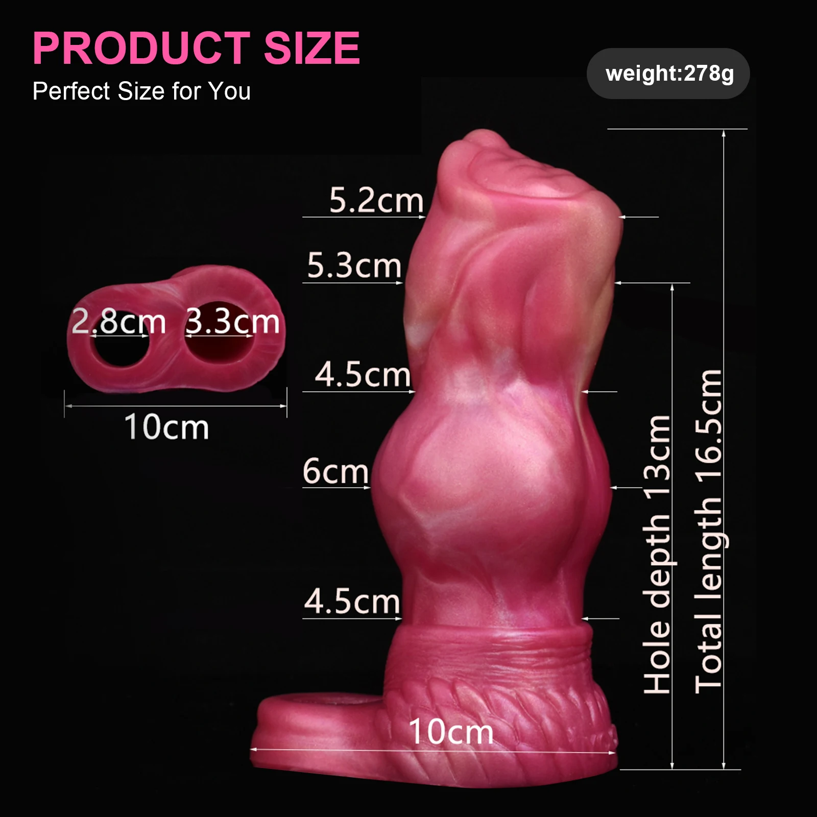 Penis Sleeve Cock Sleeve Penis Extender Realistic Cock Sleeve Extender for Sex Enlargement Silicone Monster YC-RD2217