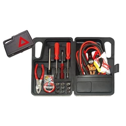 Auto Vehicle Safety Emergency Roadside Tool Kit With Jumper Cable