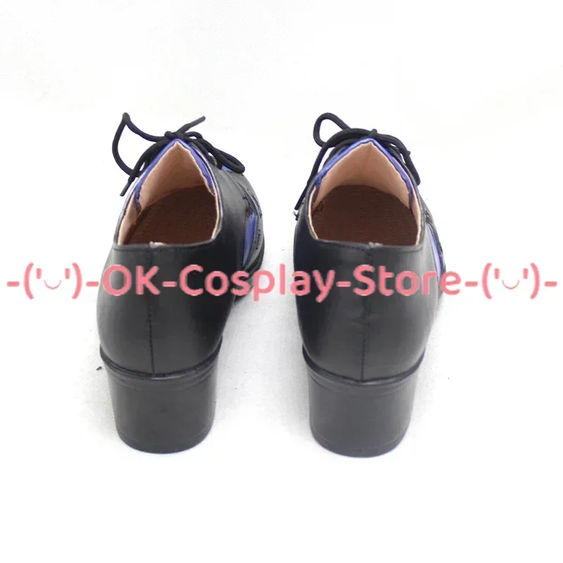 [Customized Size] Twisted Wonderland Dire Crowley Cosplay Shoes Game Roleplay Costume Prop Halloween Party Boots PU Leather