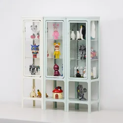 Aizulhomey Dollhouse Miniature Furniture Display Cabinet for 1:6 Dollhouse Blythe BJD Dollhouse Accessories Dollhouse Storage