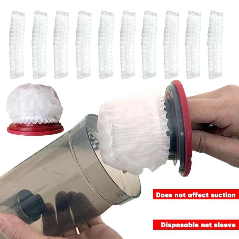 Disposable Vacuum Cleaner Mesh Net Filter Durable Dust Collection Mesh Bag Universal Handheld Vacuum Cleaner Replace Accessories