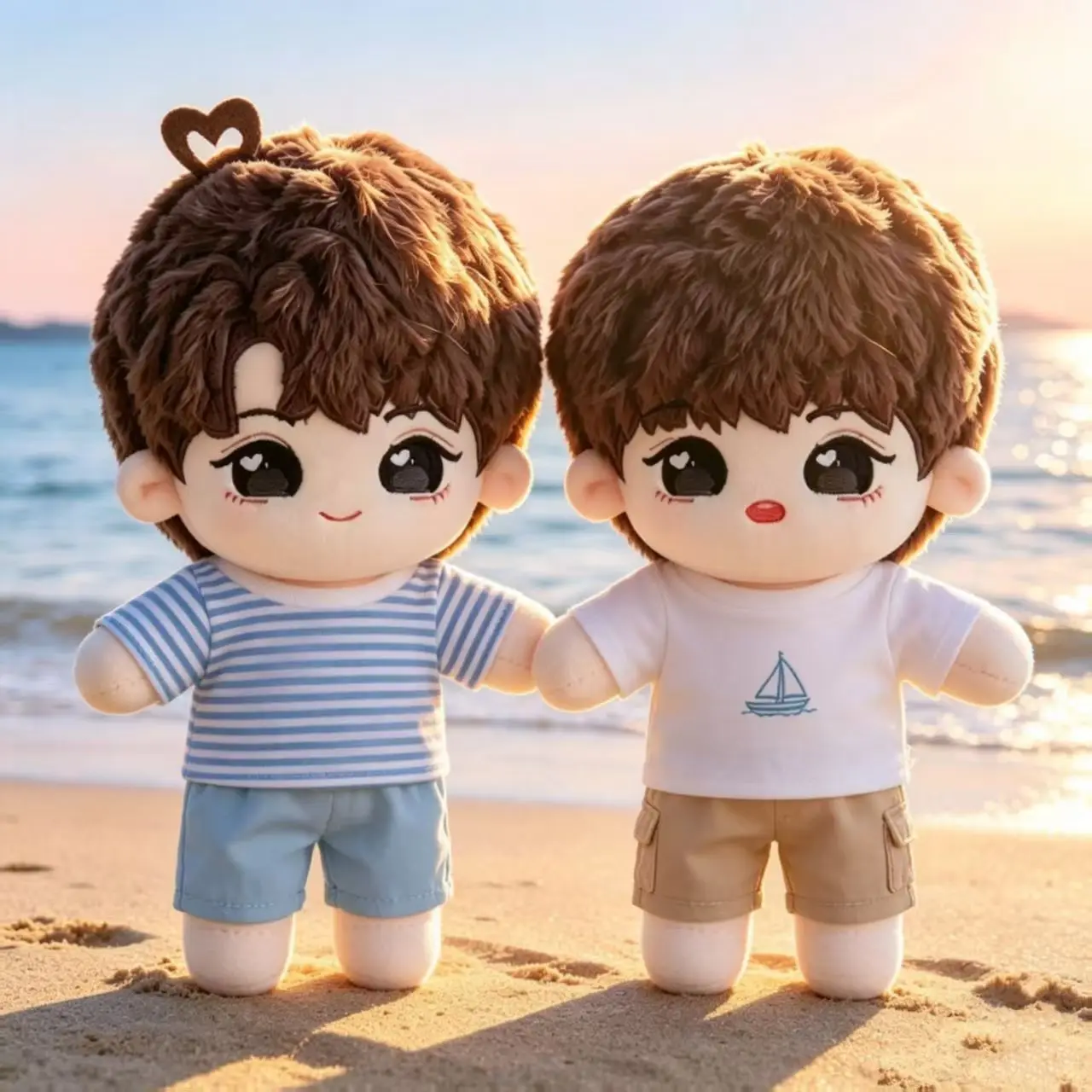 Stuffed Animals TF Family 4th Generation 20cm Cotton Doll, Yang Bowen, Wang Lujie Chen Junming Cute Plush Doll Merchandise Gift - view 6