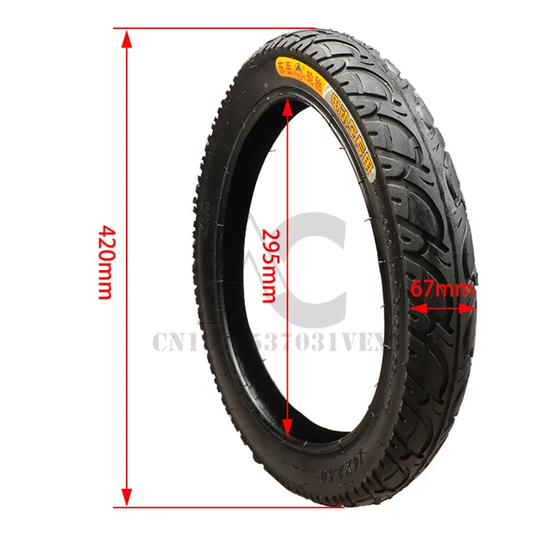 16x2.5 tires 16x2.50 tires are suitable for electric bicycles, children\'s bicycles, small BMX and scooters