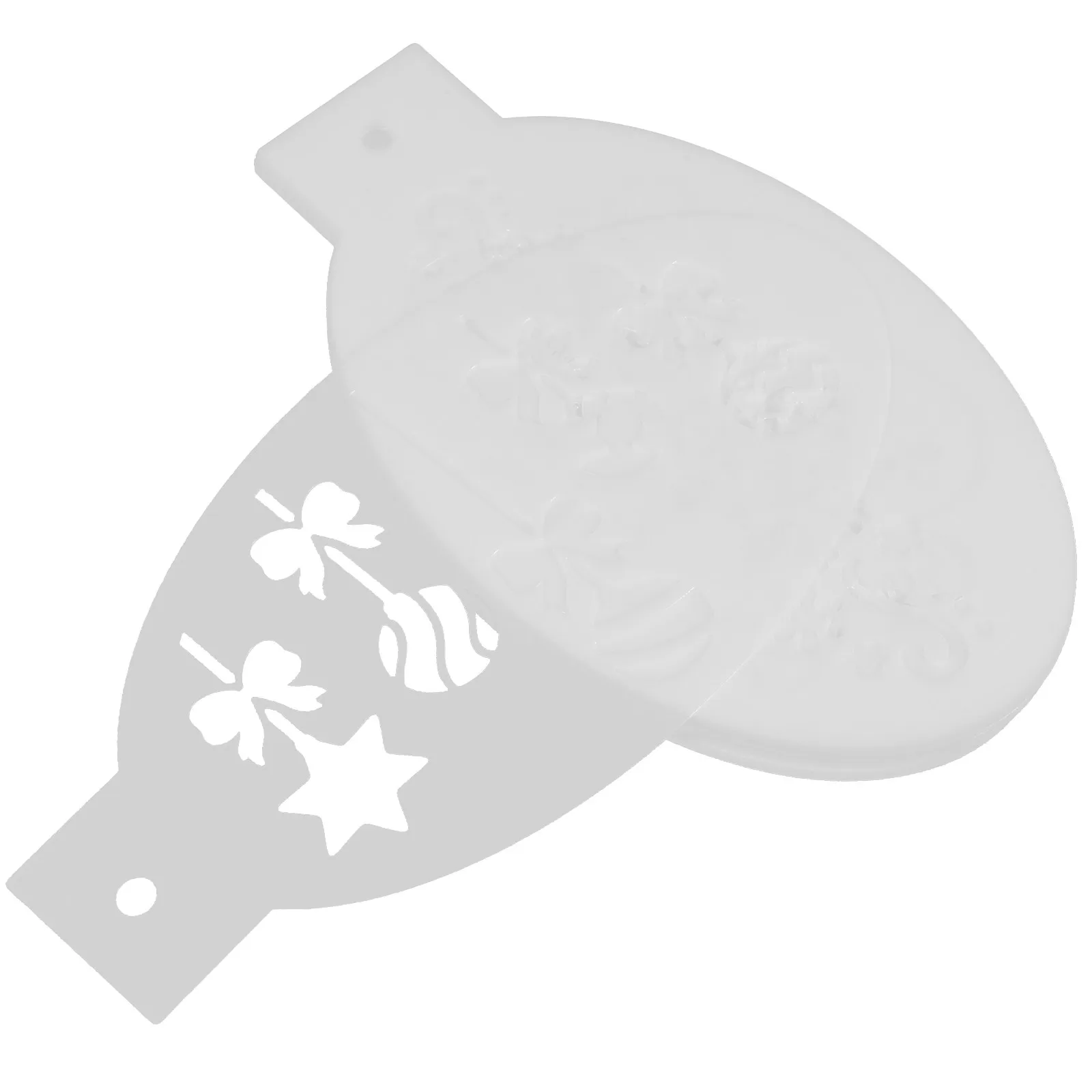 

24pcs Christmas Face Painting Stencils DIY Body Art Templates Reusable PET Material Easy to Use for Kids Party Supplies