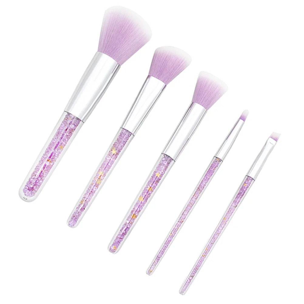 

5 Pcs/1 Makeup Brushes Set Eye Shadow for Women Diamond Professional Travel Eyeshadow Miss