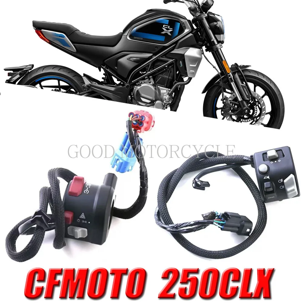 New For CFMOTO CLX250 250 CLX Original motorcycle left and right handle switch handle start horn ignition headlight turn switch