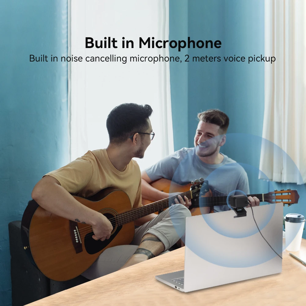 JJTS KATOV 4k Webcam With Microphone Live Streaming Recording Webcam 1080p 60fps Usb Webcam 4k