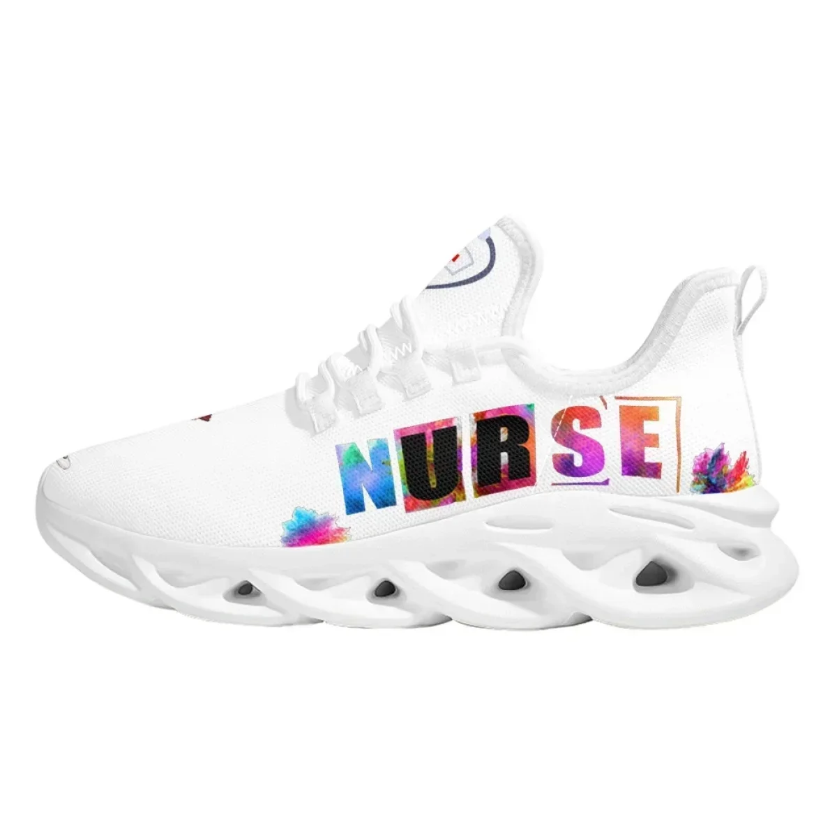 Fashion Nursing Women Sneakers Breathable Mesh Running Shoes For Ladies Female Wear-Resistant Walking Footwear