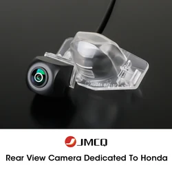 JMCQ 170° HD 1080P Car Rear View Camera For Honda CRV Odyssey Accord Crosstour FR-V Fit Jazz HRV CRZ CRX Night Vision Vehicle