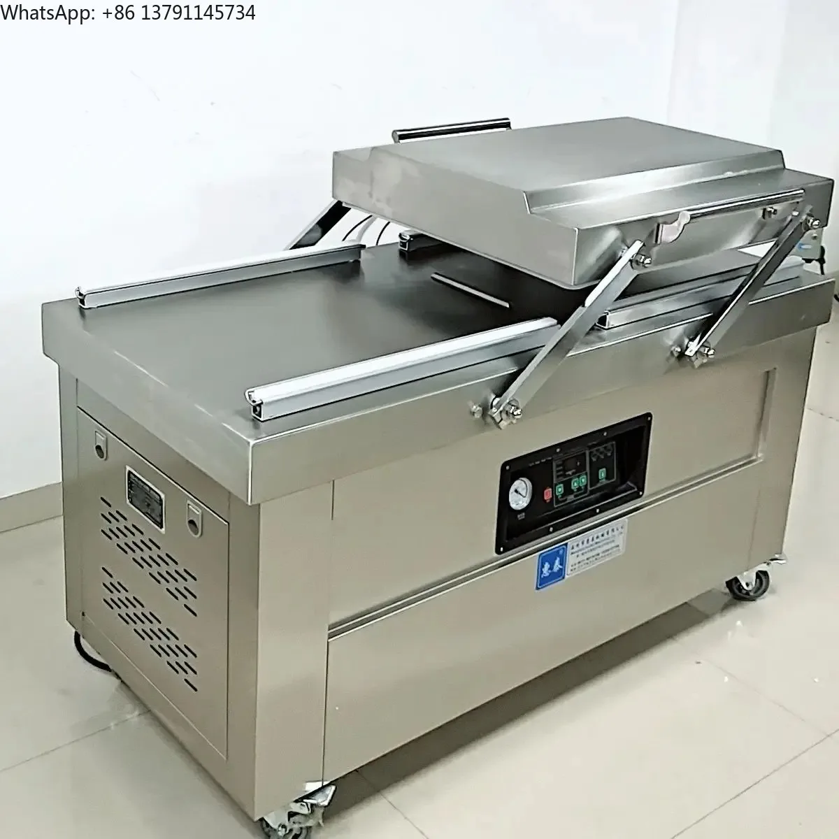 

Vacuum Machine Food Packaging Double-chamber Automatic Evacuation 20L Industrial Pump Double Efficiency
