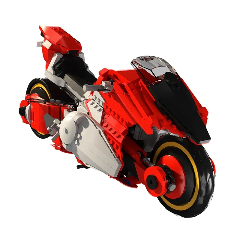 Goldmoc MOC-133770 Motorcycle Model Puzzle Bricks Building Blocks Toys Educational Brick Set