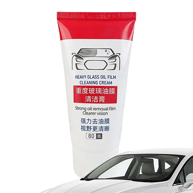 

Car Glass Cleaner Oil Film Remover Windshield Polishing agent Water Spots Coatings Cleaning Paste Home Glass cleaning tool