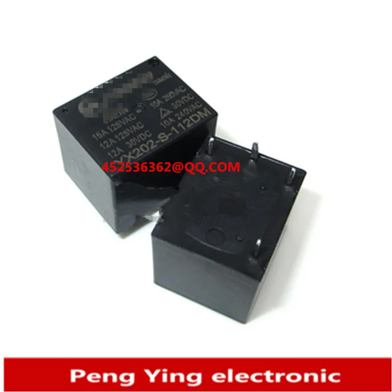 10PCS Yx202-s-112dm 85-DEG 4-pin YX202-S-112DMF 105-DEG 15A 12VDC relay new stock