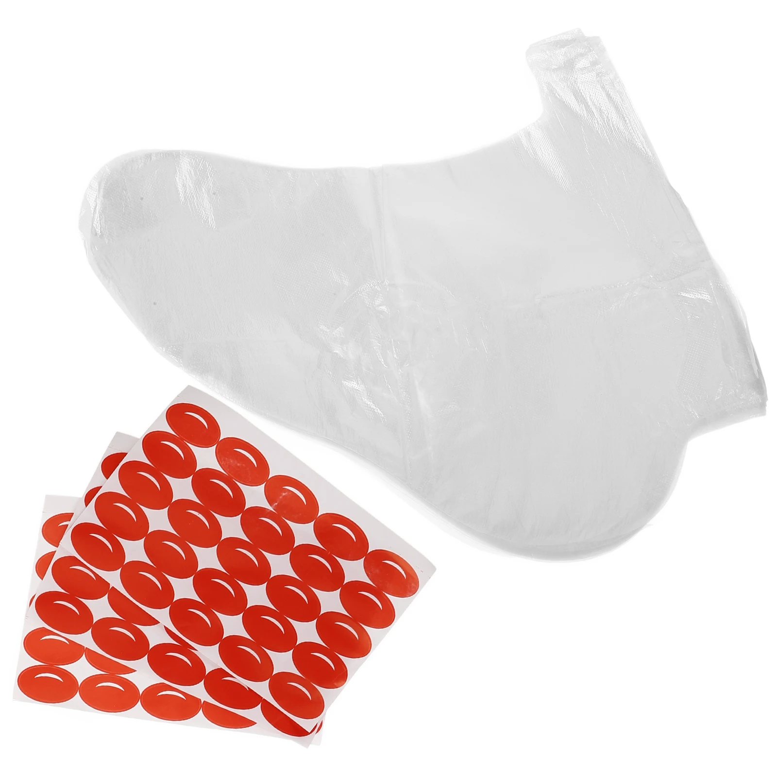 

Foot Mask Pedicure Covers Disposable Plastic Foot Socks Moisturizing Spa Care Soaking Lotion Tools Home Salon Travel Hotel Use