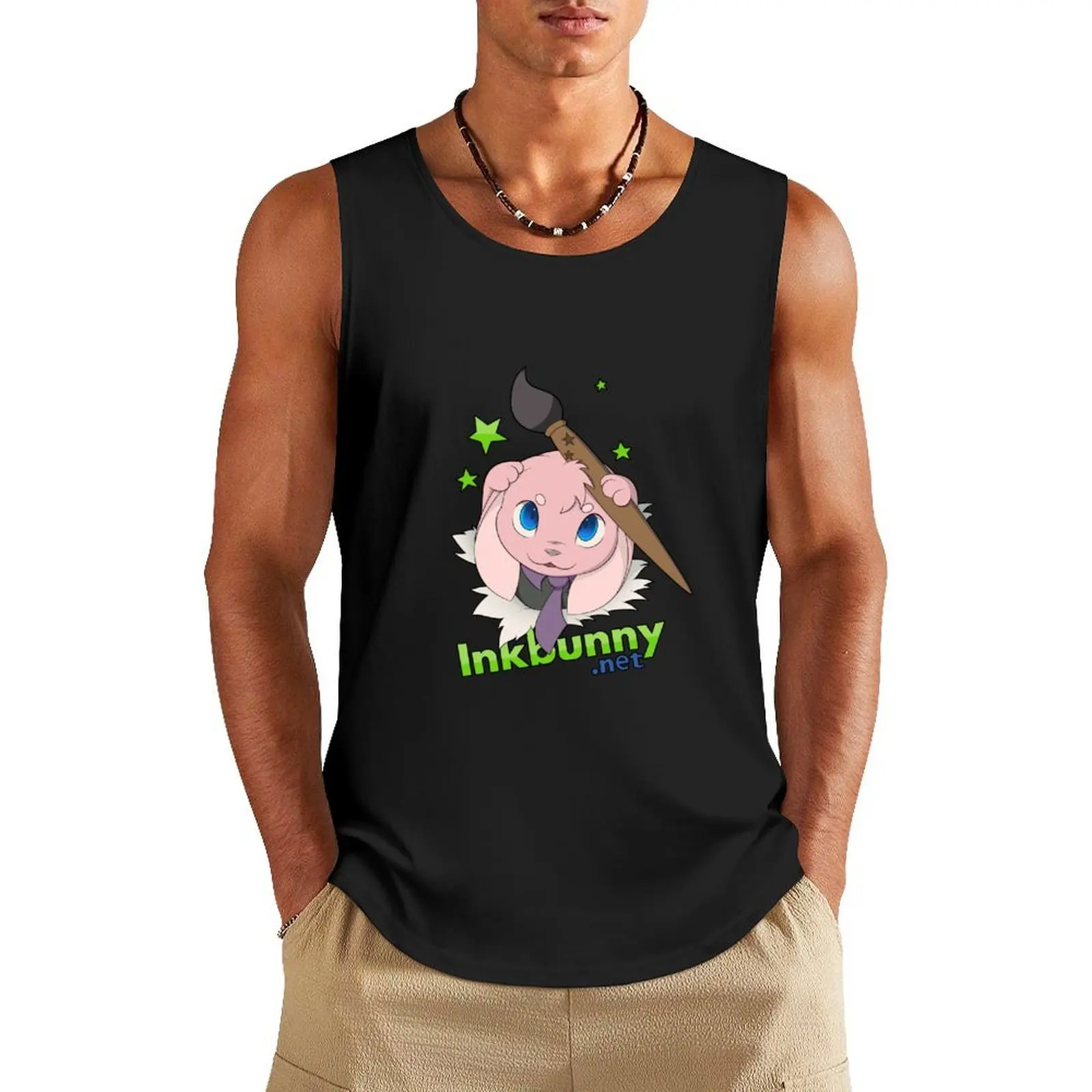 

Inkbunny by TRICKSTA - Variation 1 Tank Top Man gym clothes new in tops & t-shirt Vest male