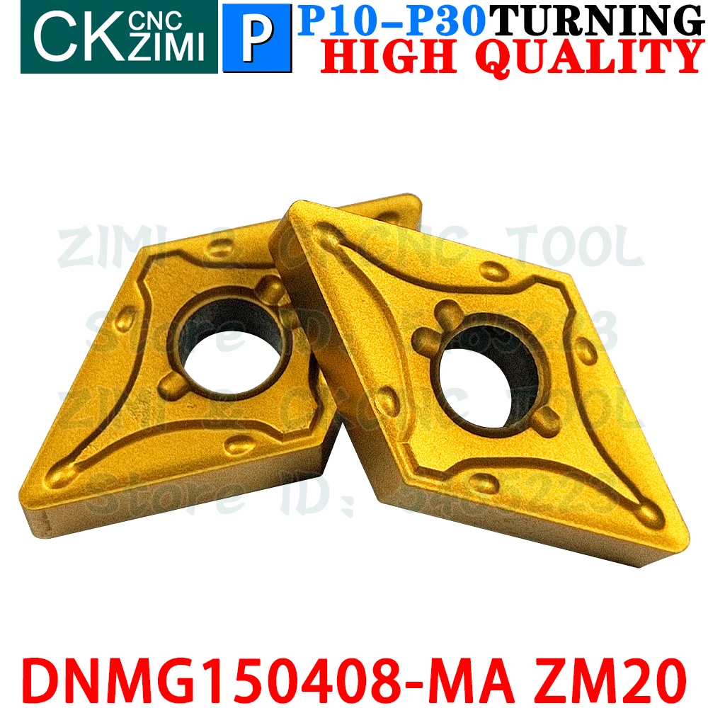 DNMG150408-MA ZM20 DNMG 150408 MA ZM20 كربيد الخارجية تحول إدراج أدوات DNMG432 DNMG432-MA DNMG1504 DNMG 1504 CNC مخرطة معدنية أدوات تقطيع