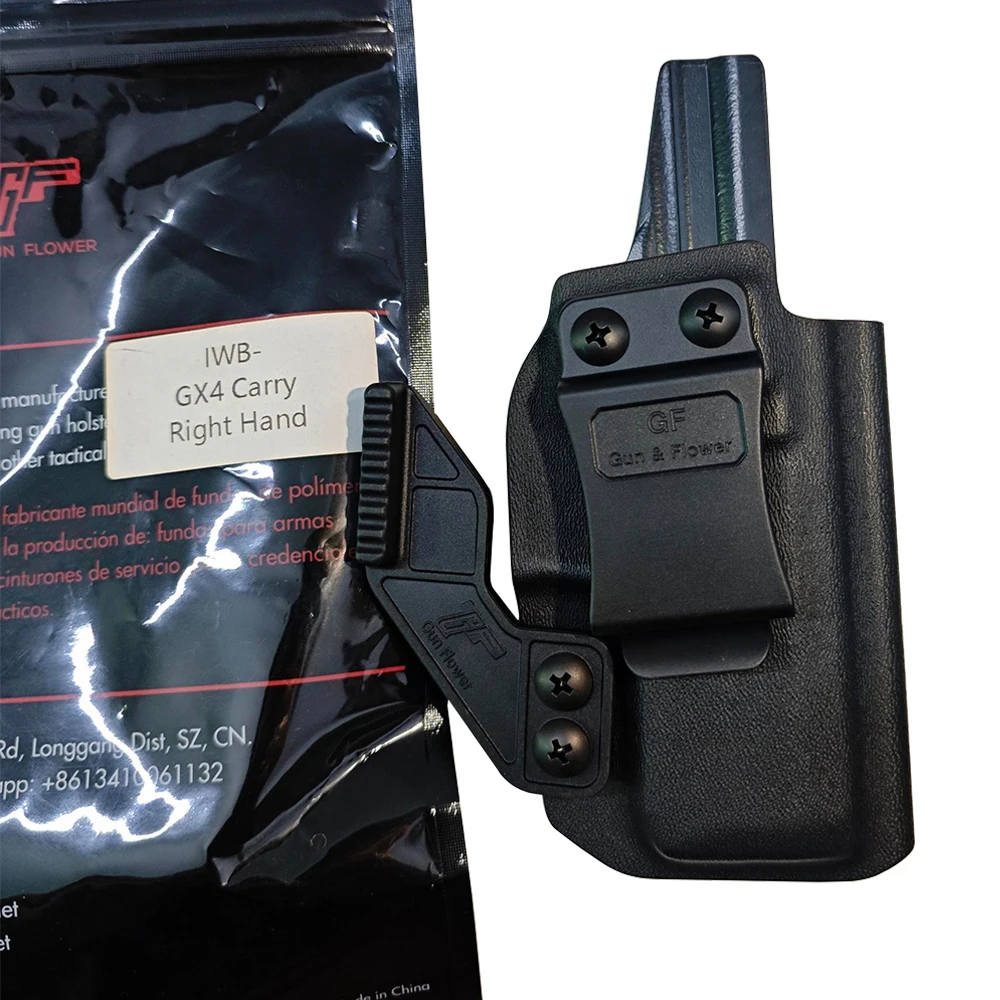 Only Fit: Taurus GX4 Carry Holster,IWB Kydex Holster,Tactical Inside Waistband Concealed Carry Right Holster
