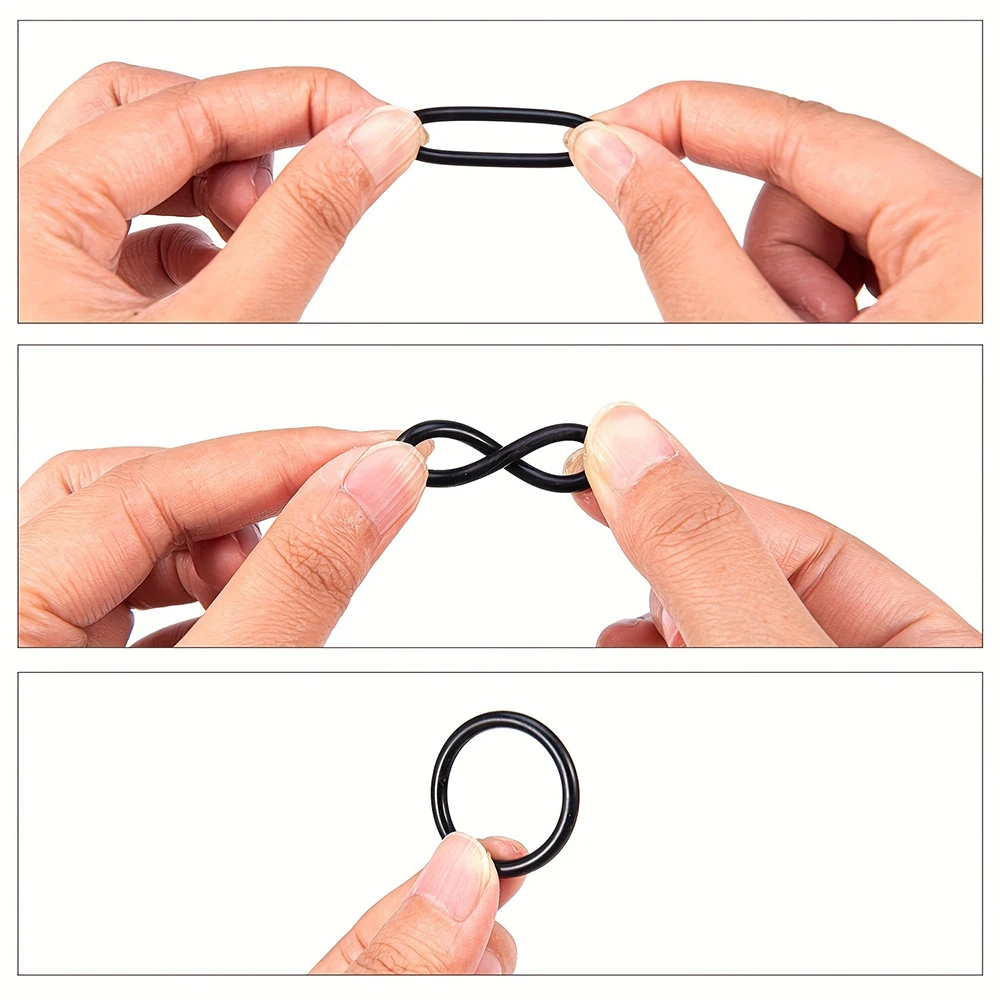 200/225/419/770/990/1200PCS silicone O-ring set,Assorted Sizes,oil and heat resistant, suitable for cars and pipelines,Tools Set