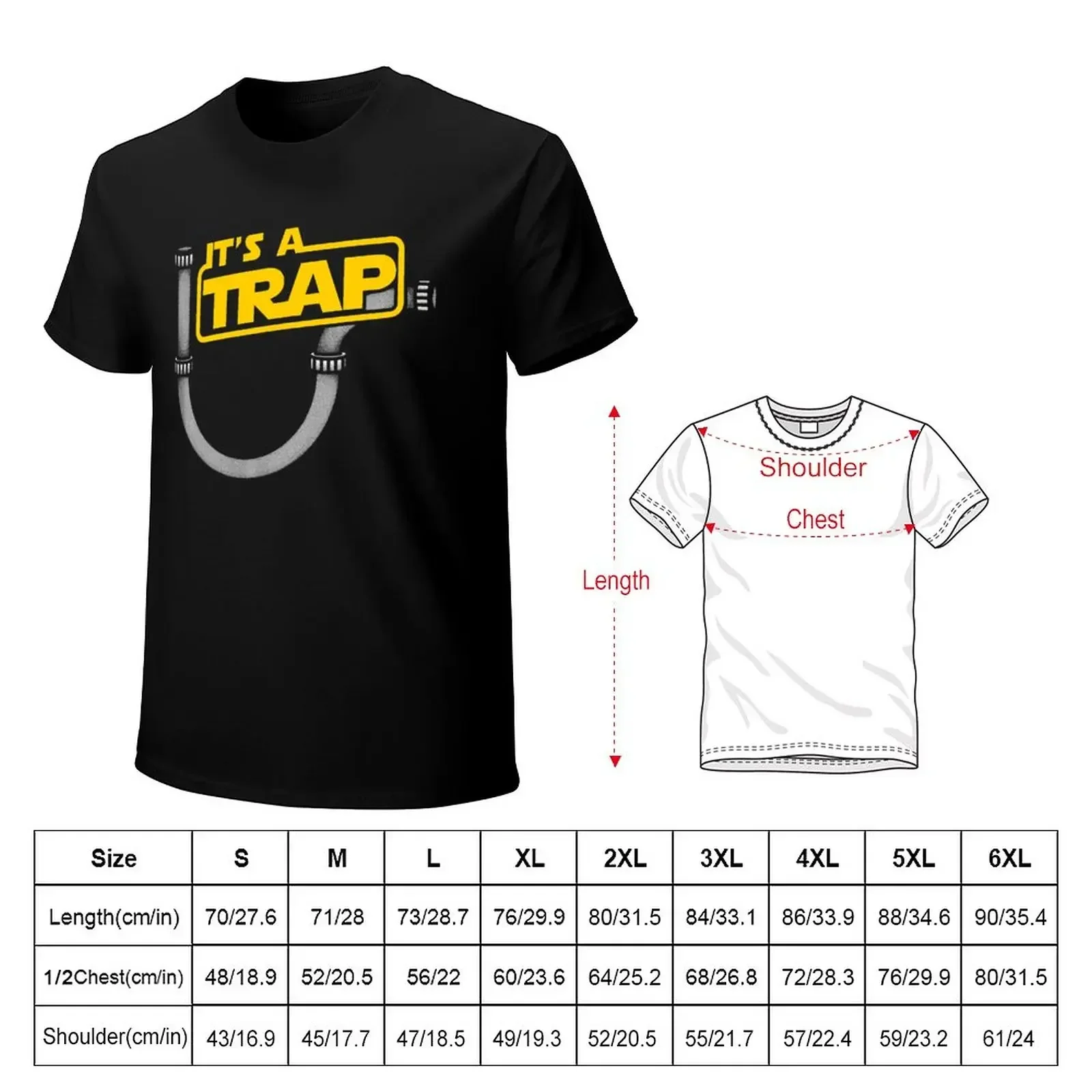 Funny Plumbing Plumber Shirt - It's A Trap T-Shirt aesthetic clothes new edition mens clothing