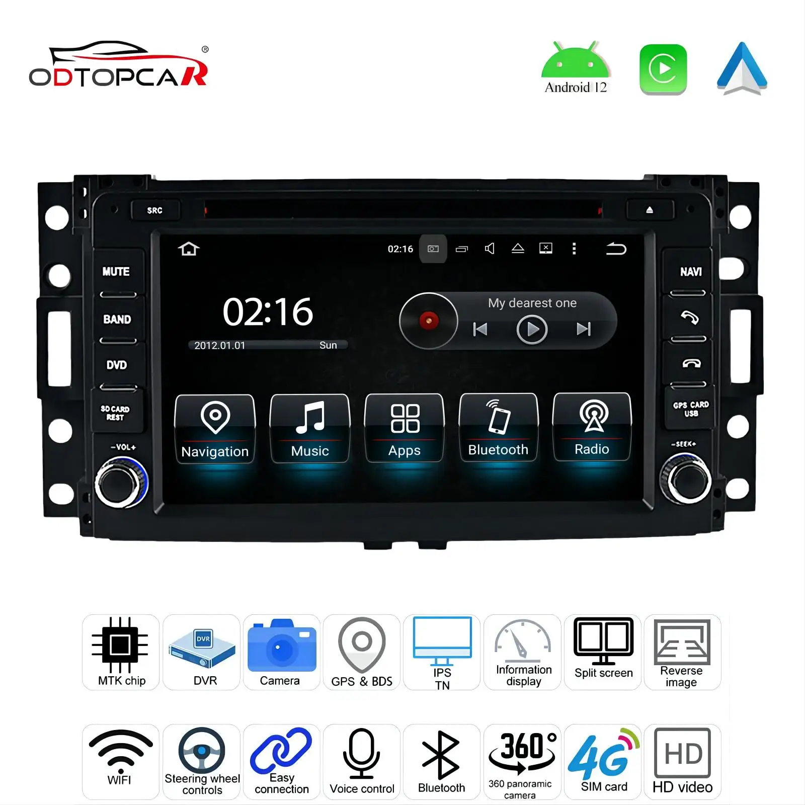 

Android 14 Car Radio For Hummer H3 1 2005 - 2010 GPS Navigation Touch Screen Stereo Head Unit Auto Multimedia DVD BT Carplay Aut