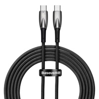 Baseus Glimmer USB Charging Cable 480 Mb/s PD 100W 2m Black-Fast and Safe Charging