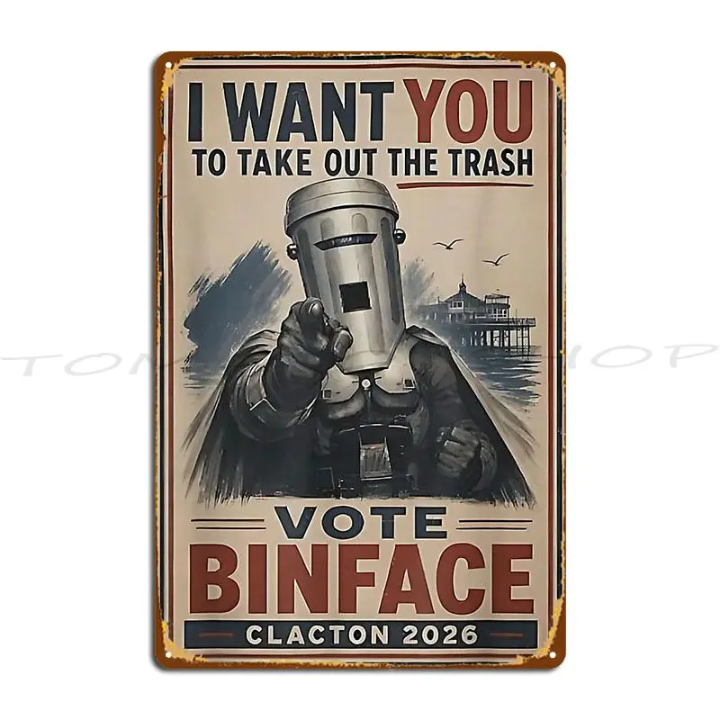 Funny Campaign Wants You To Take Out The Trash Metal Plaque Poster Club Cinema Garage Wall Decor Customize Tin Sign Poster