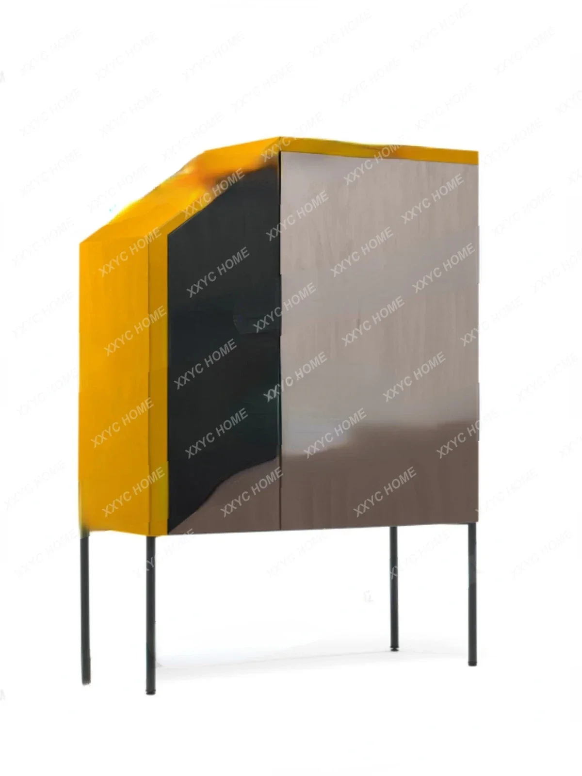 

Итальянский минималистский постмодернистский боковой шкаф