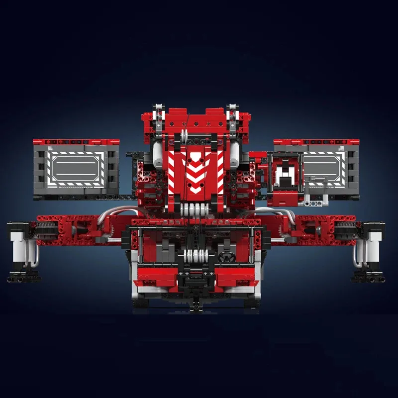 Mould King 17007 17008 Techniczne Zabawki Samochodowe Motorowy Żuraw LTM 11200 Zestaw Klocków do Składania Ciężarówki Prezent dla Dzieci na Boże Narodzenie