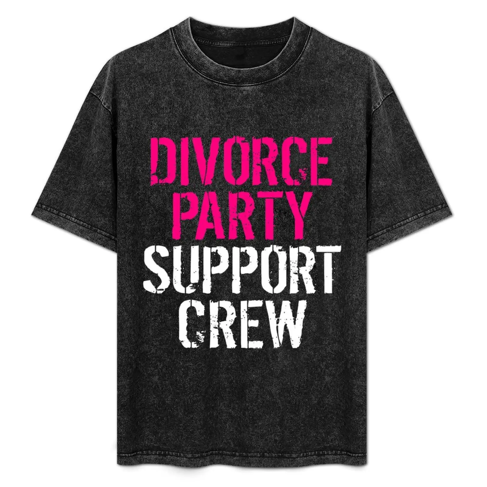 

Funny Divorce - Party Support Crew - New Chapter Fresh Start T-Shirt High Quality Durable T-Shirt