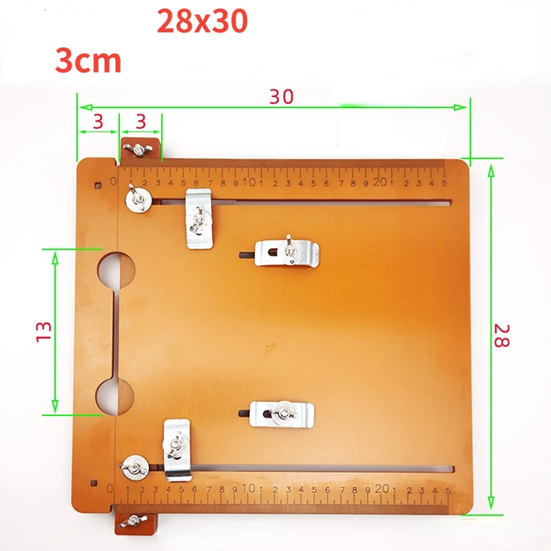 Máquina cortadora de sierra Circular eléctrica, guía de borde, herramienta de tabla de corte de posicionamiento, enrutador de carpintería,