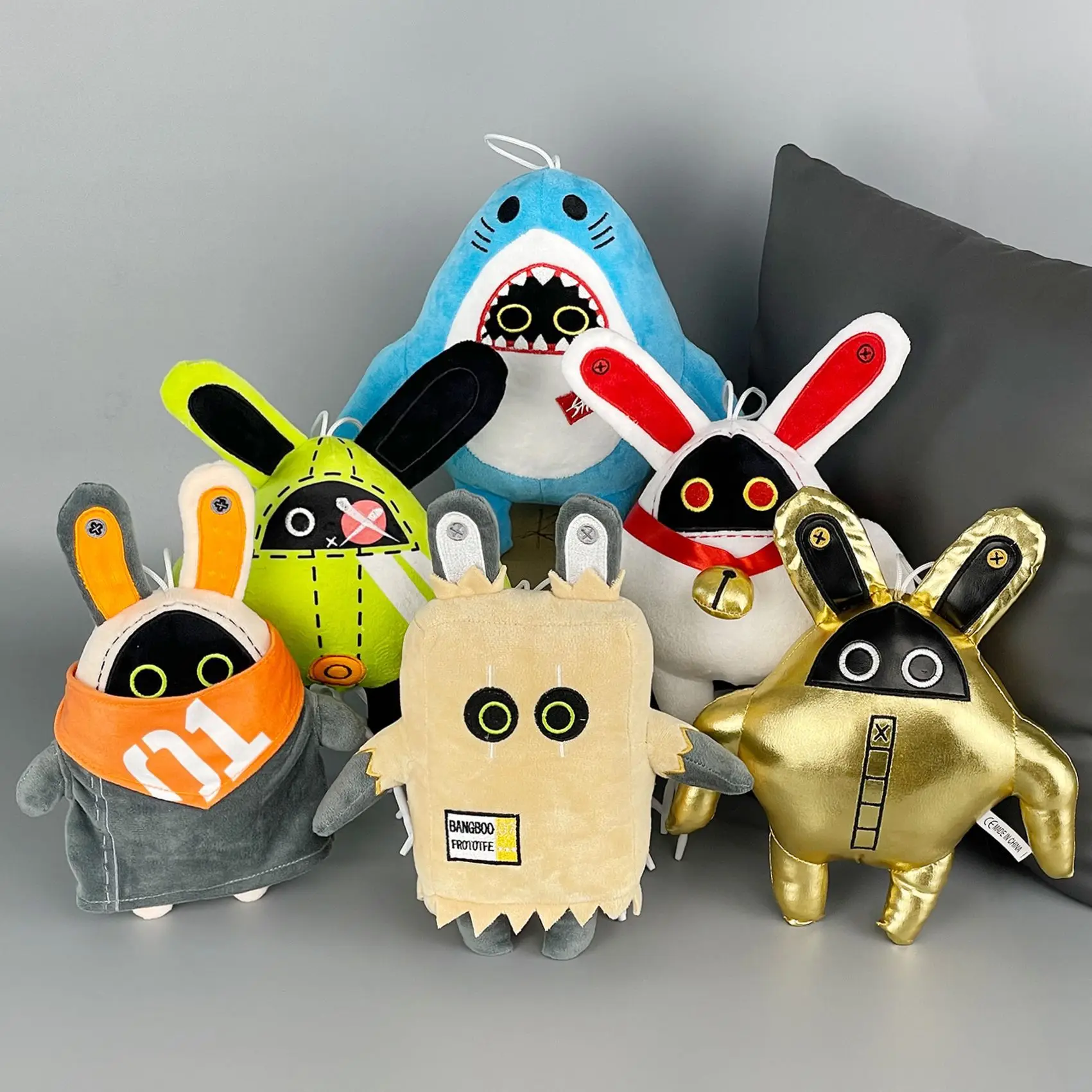 Christmas Plushies Toys, Zenless Zone Zero Plush Toys Bangboo Plush Dolls Rabbit Stuffed New Anime GameKids Birthday Gifts