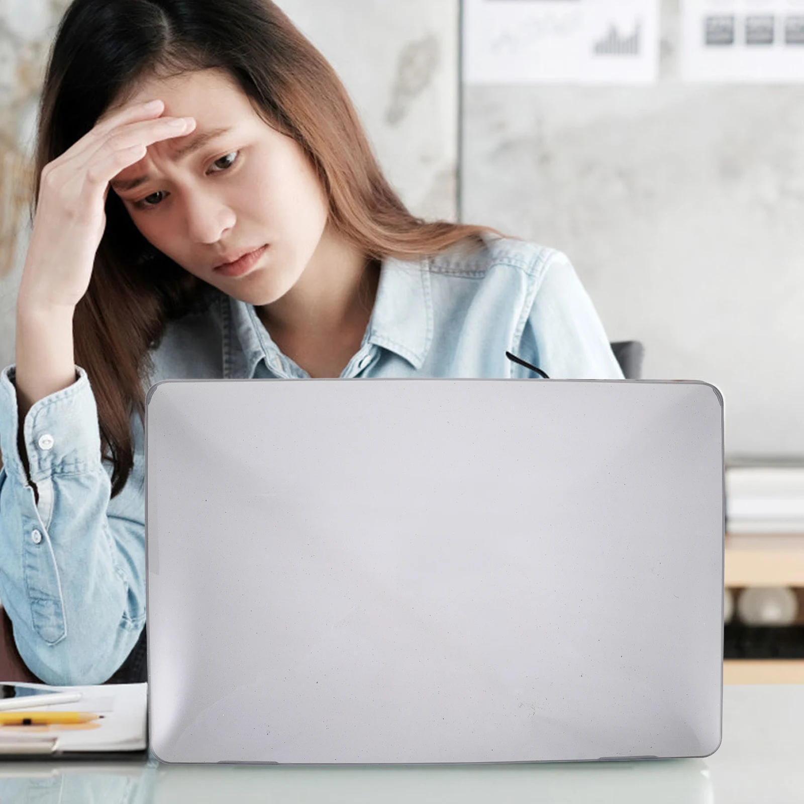 

1 Set Tpu Laptop Shell Cover Impact Resistant Scratch Proof Protective Case For All Ports Access A2179 A2337 Notebook Cover