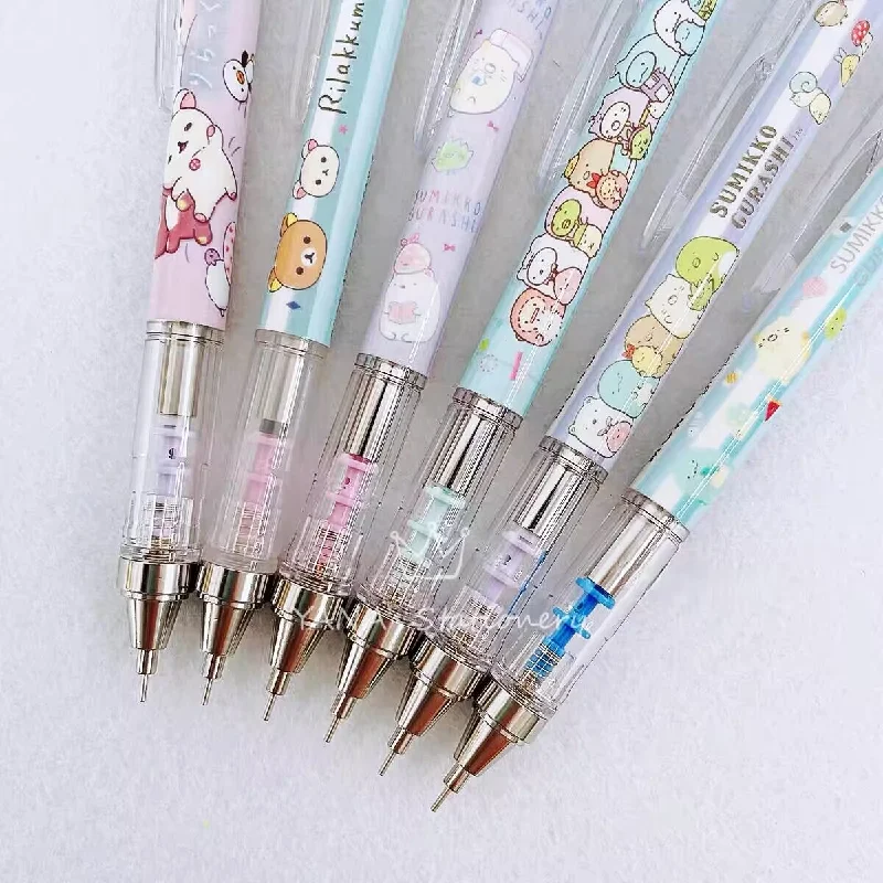 Imagem -03 - Lápis Mecânico Monstro Tombow Cartoon Edição Limitada Shake Out Chumbo Bonito Material Escolar Papelaria Kawaii 0.5 mm Novo 2023