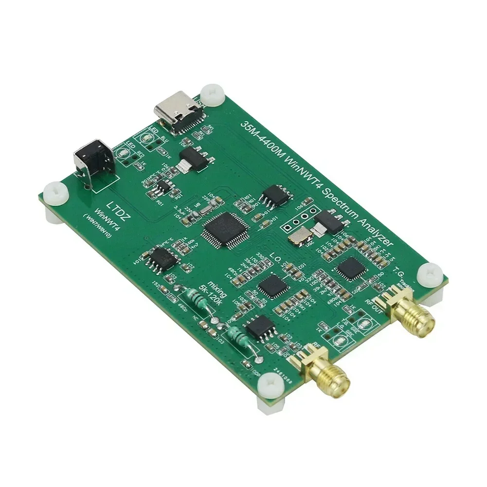 LTDZ_35M-4400M USB Spectrum Analyzer Module Spectrum Signal Source RF Frequency Domain Analysis Tool Accessories