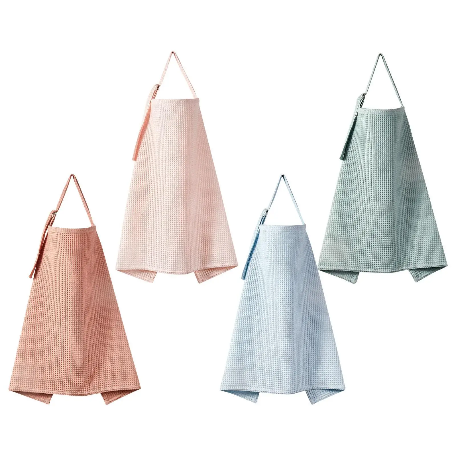

Nursing Scarf Adjustable Neck Strap Summer Cover Blanket Breathable for