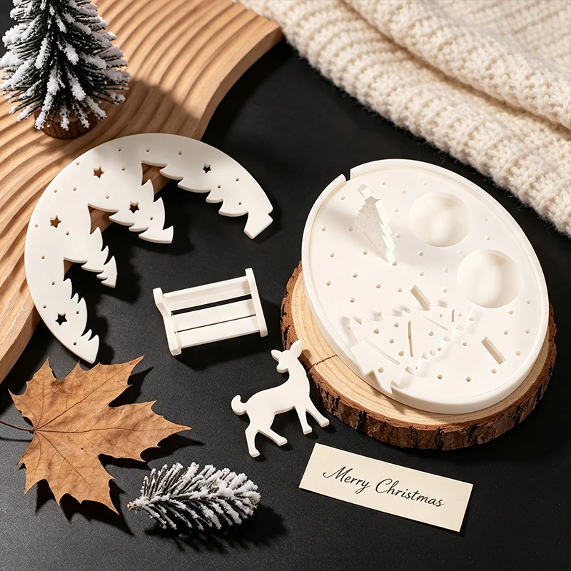 Kerst-Eland Theelicht Houder S - Silicone Mold Tray recensie en prijs