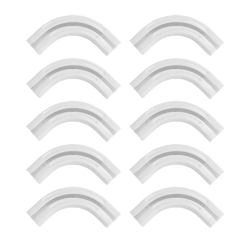 

A93G 90° Curved Connector, Can Be Flexibly Bent Ceiling Mounted Curtain Track, Suitable For Ceiling Curtain Track