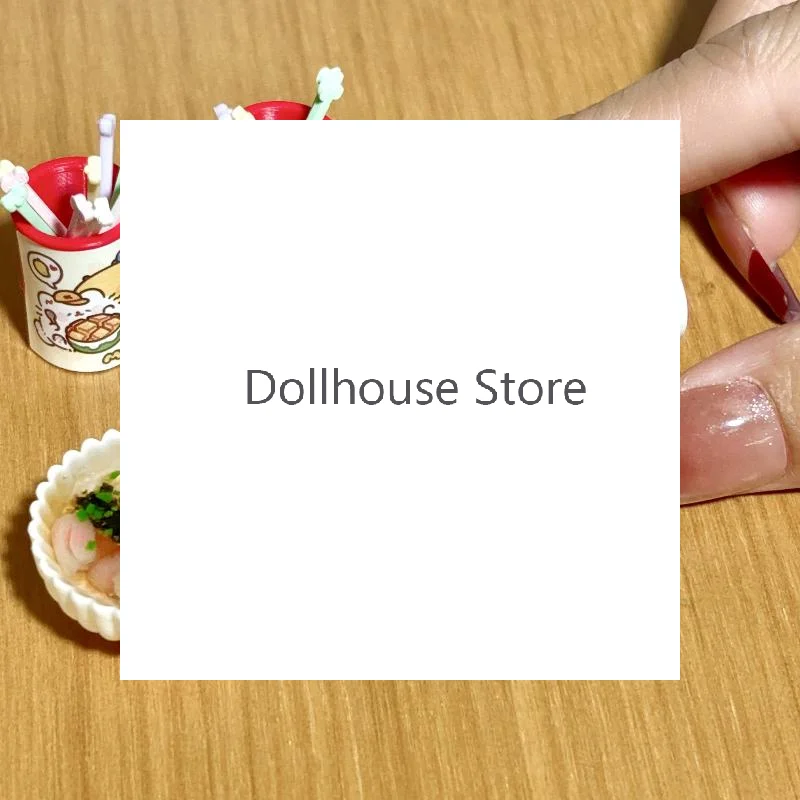 

Набор аксессуаров для кукольного домика: 3D-модели милых миниатюрных палочек для еды для украшения миниатюрной кухни