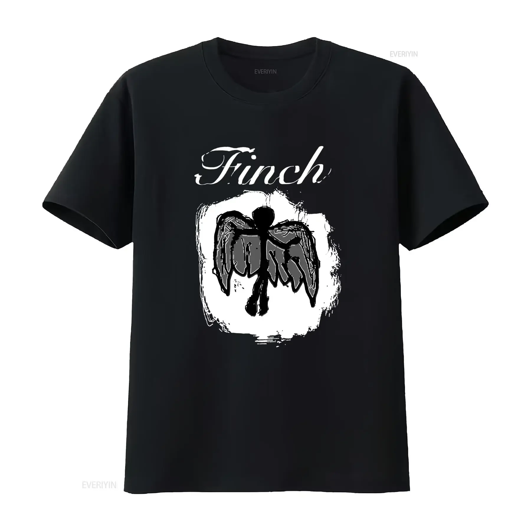 Finch Emo Band Logo T Shirt Perfect For Fans Stylish and Unique Design vintage Washed Top For Everyday Wear Versatile Soft