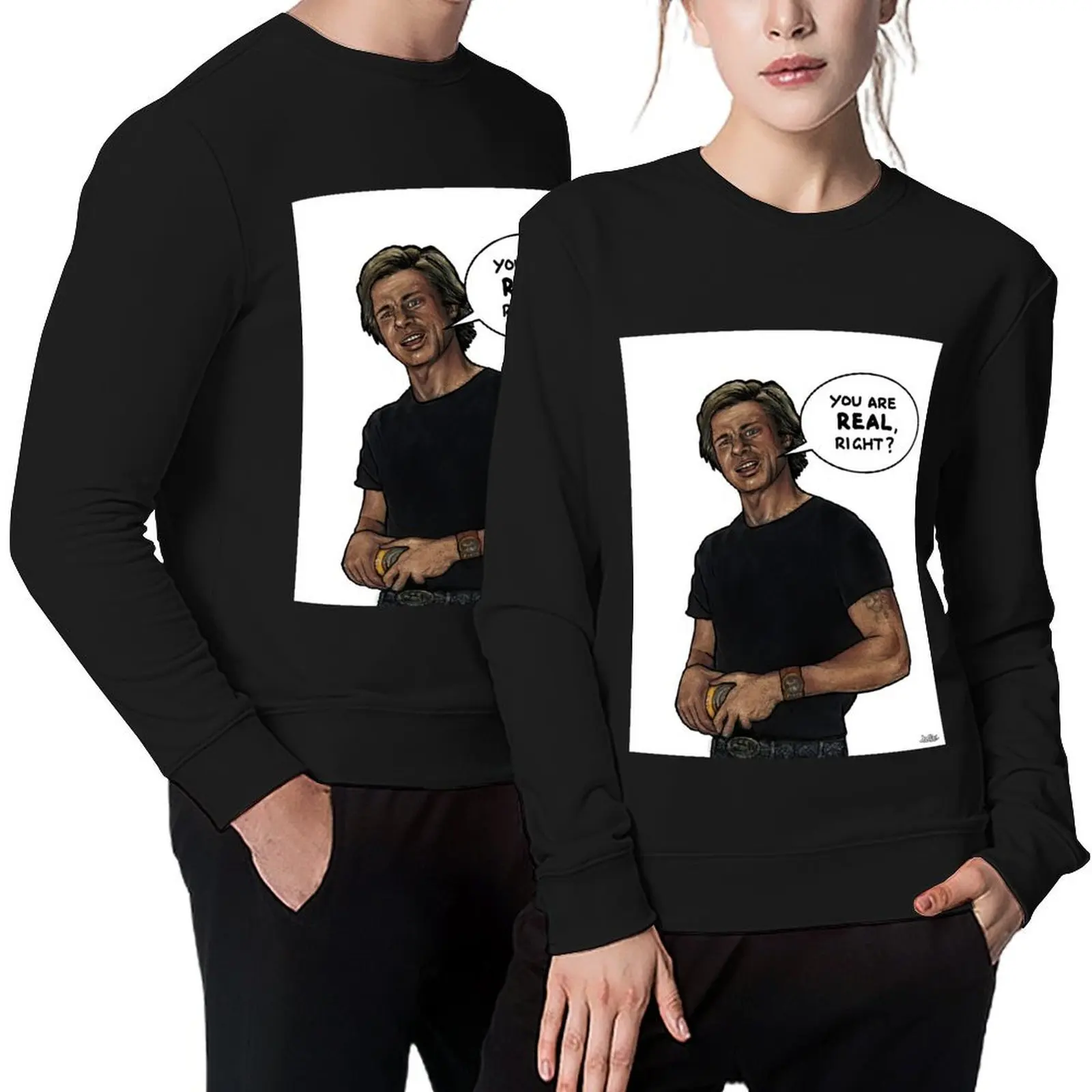 

CLIFF MEETS THE HIPPIES (white) Pullover tracksuits men's coat men wear winter clothes new sweatshirt