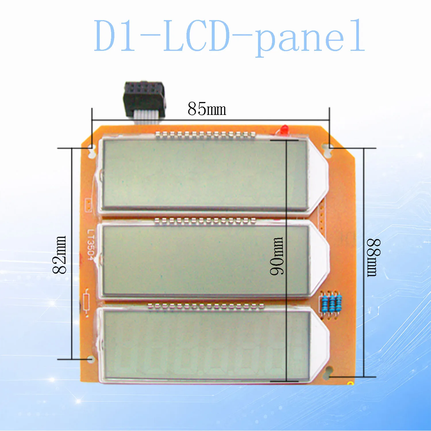 Electronic Scale Accessories Display Screen Circuit Board LED LCD Scarlet Letter Black Word Display, Made in China