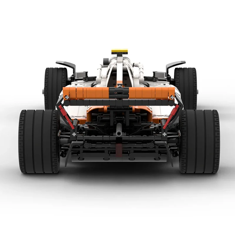 New MOC-148597 SuperMCL60 Monaco 2023 Livery 1:8 Scale Race Car Model Buiding Kit Creators Block Bricks Kids Toys Birthday Gifts