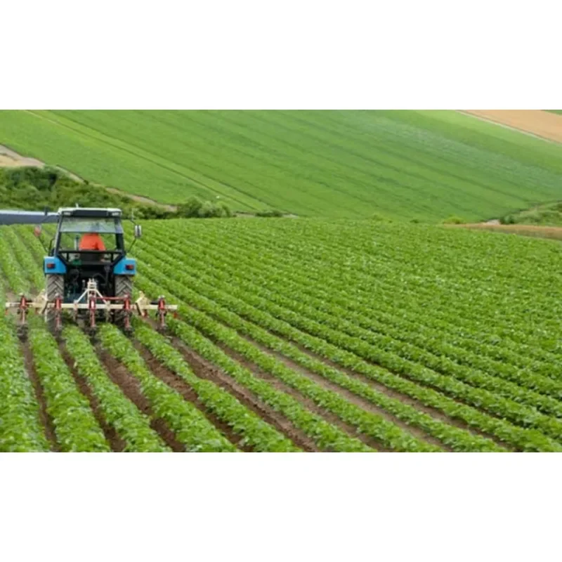 Fertilizer applicators for spraying and spraying machines, towed double discs