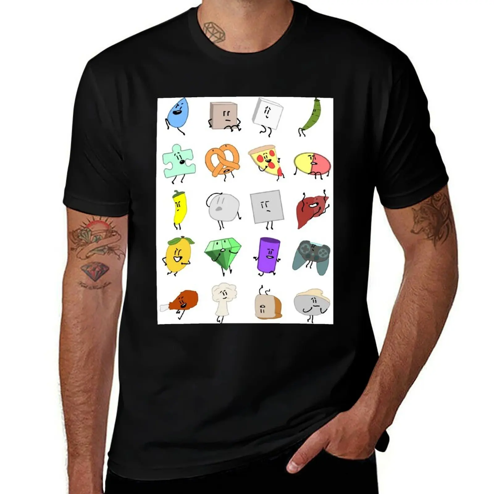 

Onslaught Characters Object T-Shirt Casual Light Summer Short Sleeve Top