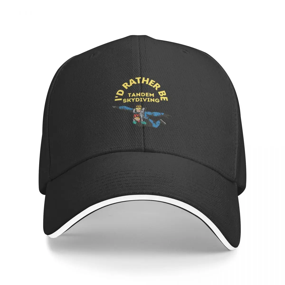 Tandem Skydiving-Skydiving sayings Baseball Cap Golf Wear Luxury Man Hat For Girls Men's