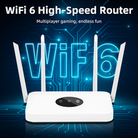 Wifi 6 Wireless Router Wifi Fiber Broadband High-speed Unlimited 4 Antennas 2.4ghz Strong Signal Ultra-fast Broadband Coverage
