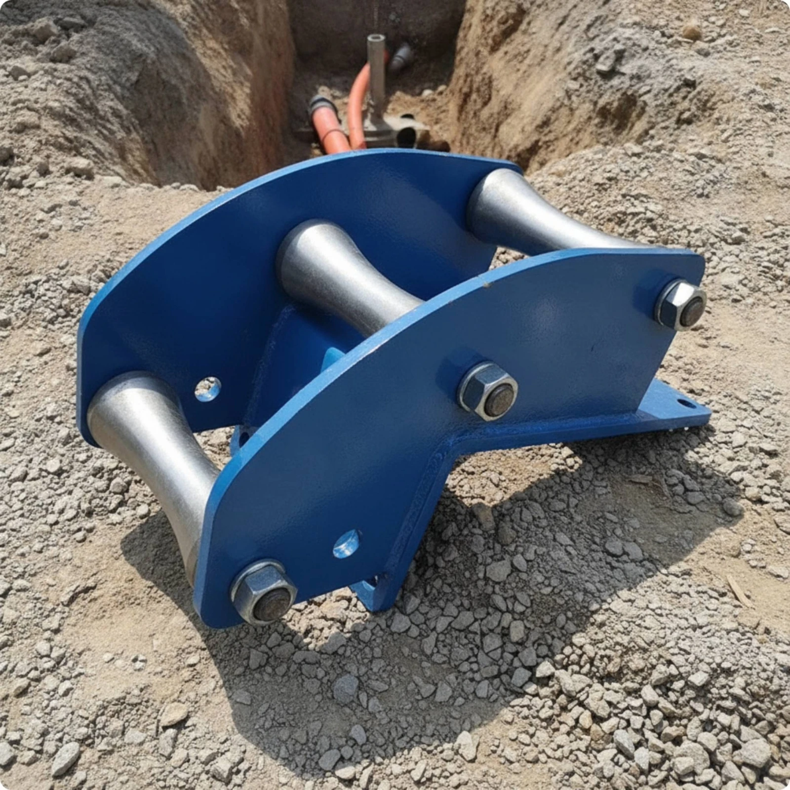 Cable Laying Pulley Sturdy Cable Roller Guide Tool Smooth Convenient for Electricians, Job Sites