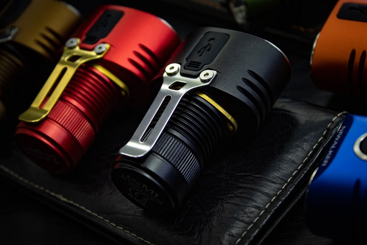 NIWALKER ETmini V2S 3050 LUMENS CW & NW TYPE-C Rechargeable Multipurpose EDC 18350 flashlight
